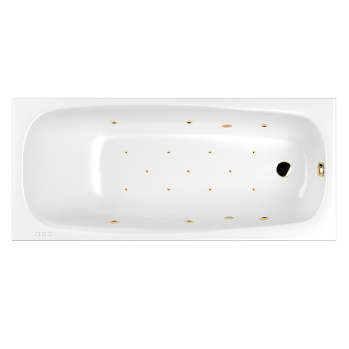 Ванна гидромассажная Whitecross LAYLA 0122.170075.100.RELAX.GL 170х75 прямоугольная