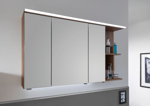 Зеркало-шкаф Puris Purefaction SET42121R(161) 120х15х66 подвесной цвет белый глянцевый