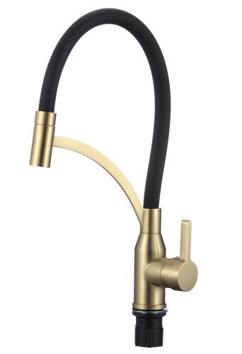 Смеситель для кухни Fmark FS8244C-01 на мойку бронза