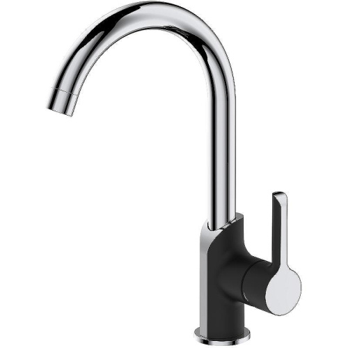 Cмеситель Haiba HB70805-7 на мойку черный/хром