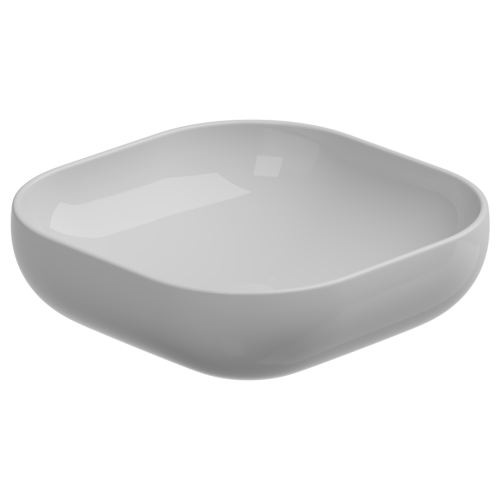 Раковина керамическая GSG Ceramic Design Easy EALAVQU45000 45х45 накладная цвет белый