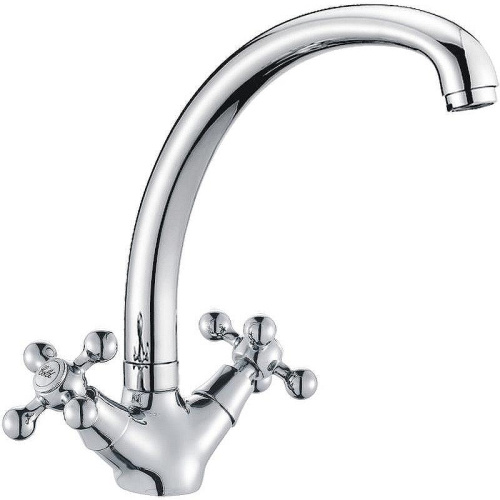 Смеситель для кухни Haiba HB19 HB4719 на мойку хром