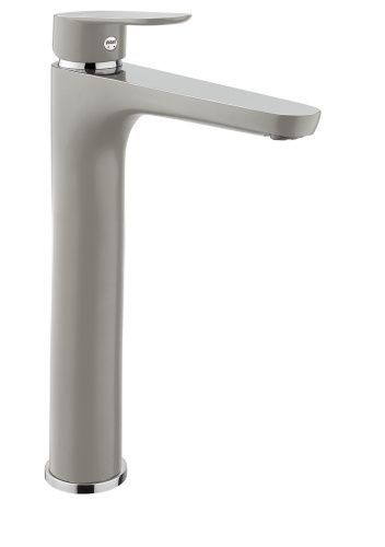 Смеситель Fiore 81GX8119 на раковину хром/серый