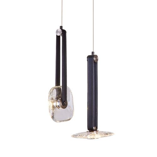 Светильник подвесной Delight Collection OD2553-2 black/clear