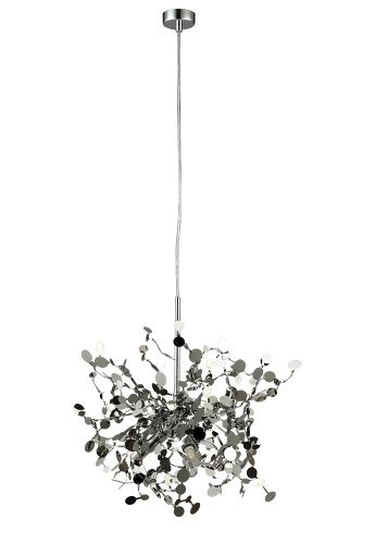 Светильник подвесной Crystal Lux Garden (Гарден) GARDEN SP3 D400 CHROME