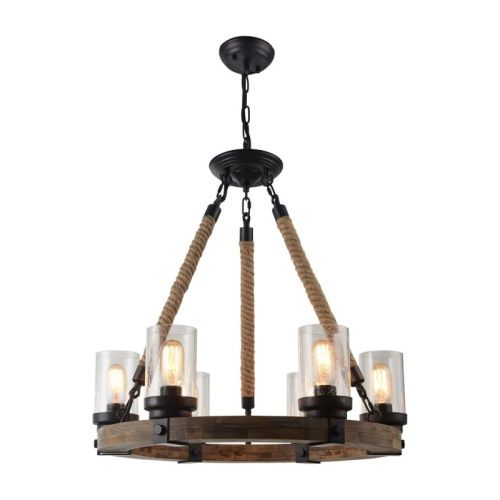 Люстра подвесная Arte Lamp Dodge (Додге) A1693SP-6BR