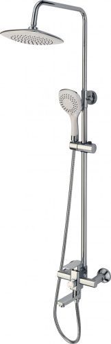 Душевая стойка Fmark FM2402 настенная цвет хром