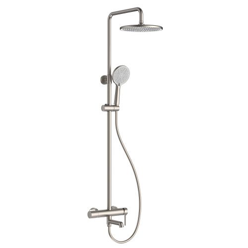 Душевая стойка Raglo R20.24.05 настенная цвет сатин