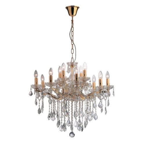 Люстра подвесная Ideal lux Florian Oro (Флориан Оро) Florian SP12 Oro