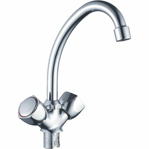 Смеситель для кухни Haiba HB4909 на мойку хром