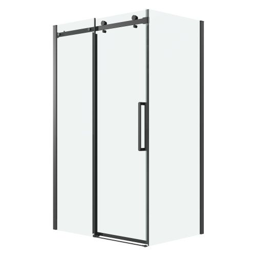 Душевой уголок Grossman Classic 120.K33.04.1610.21.00 160х100 стекло прозрачное профиль черный матовый без поддона