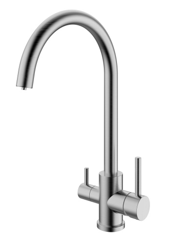 Смеситель для кухни Rush SUS9035-37 на мойку сатин