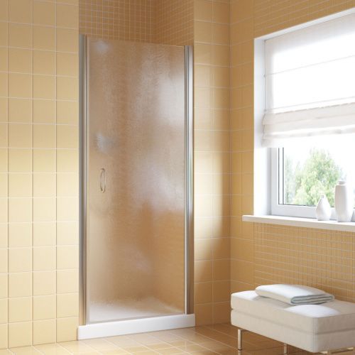 Душевая дверь Vegas-Glass EP LUX EP LUX 60 08 02 R 60х200 стекло рифленое профиль хром