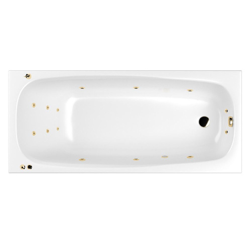 Ванна гидромассажная Whitecross LAYLA 0102.180080.100.SMART.GL 180х80  прямоугольная