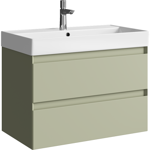 Тумба под раковину Aqwella Geometria GE01082SH 81x48x62,5 подвесная