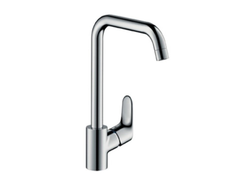 Смеситель для кухни Hansgrohe Focus M41 31820800 на раковину/столешницу сталь без термостата