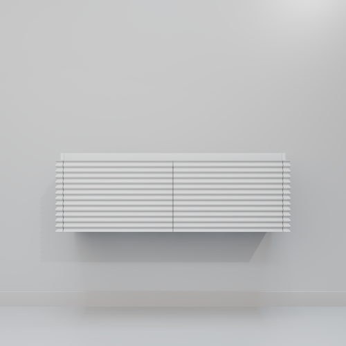 Тумба под раковину ArtDecco Jacqueline (Жаклин) AJC12W34D000 120x45x40 подвесная цвет белый