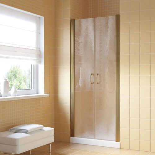 Душевая дверь Vegas-Glass E2P LUX E2P LUX 90 5 2 90х200 стекло рифленое профиль бронза