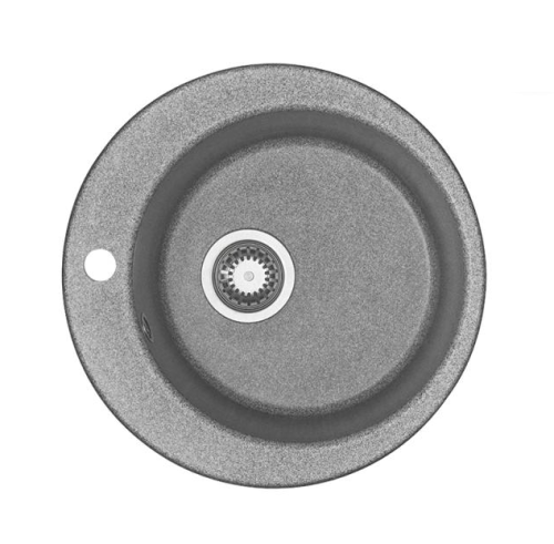 Мойка кухонная Aquaton Иверия 1A711032IV230 48х48 цвет серый