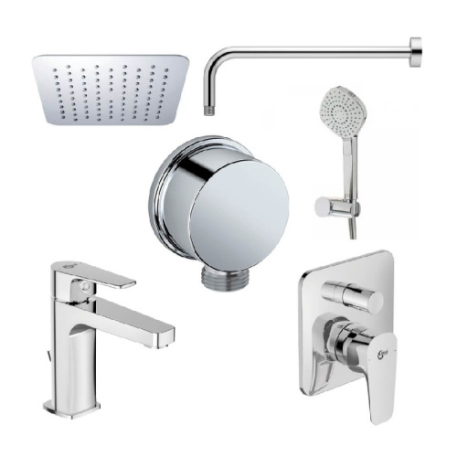 Комплект смесителей Ideal Standard Esla BD002XC на раковину хром