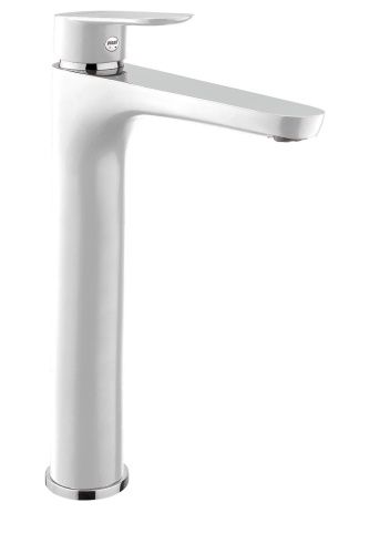 Смеситель Fiore 81WX8119 на раковину белый/хром