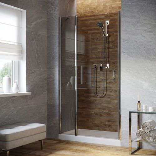 Душевая дверь Vegas-Glass EP-F-1 LUX EP-F-1 LUX 100 08 07 L 100х200 стекло тонированное профиль хром