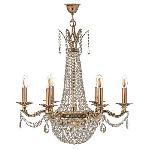 Люстра подвесная Arti Lampadari Amelia (Амелиа) Amelia E 1.6.6.502 GB