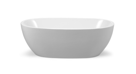 Ванна акриловая BelBagno BB69-1700-W0 169х82 отдельностоящая овальная