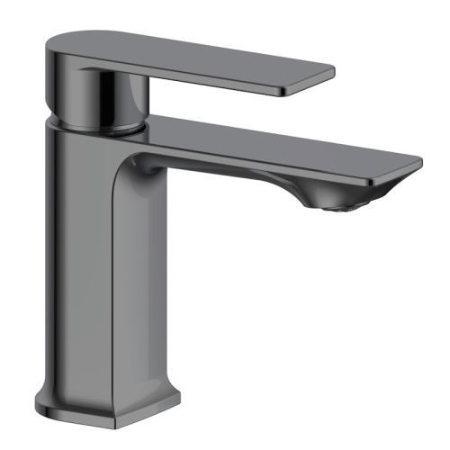 Смеситель Voda Neva NV26GM на раковину вороненая сталь