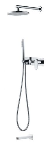 Душевая система Boheme Spectre 454-2-CR встраиваемая цвет хром