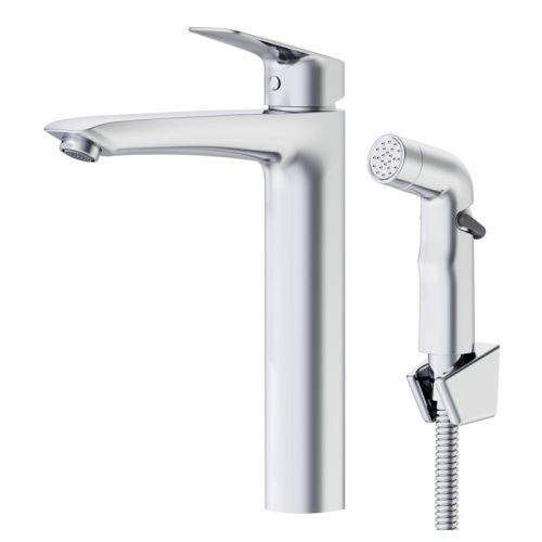 Смеситель для раковины Esko KG25H на столешницу хром