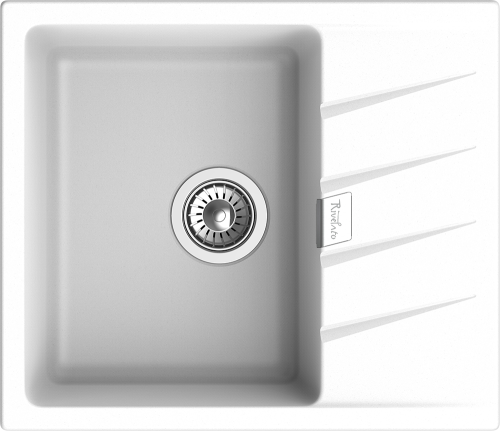 Кухонная мойка Rivelato RAUM RM-58 brina 58х50 цвет белый