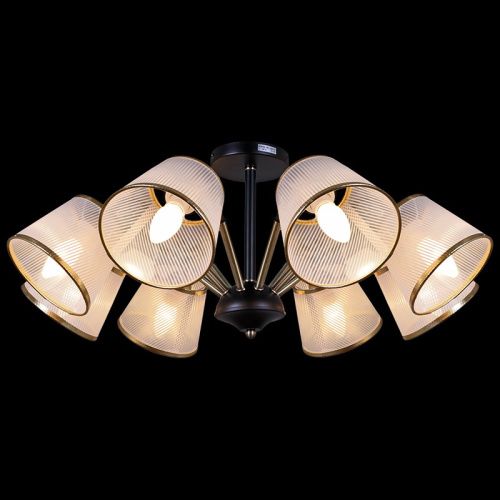 Люстра на штанге Illumico IL0344 IL0344-8CSQ-79 BK AB