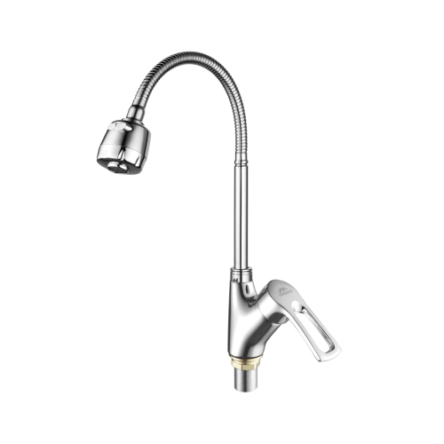 Смеситель для кухни Fashun A4466+A7310 на мойку хром