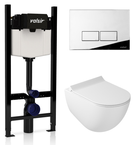 Комплект унитаз с инсталляцией Valsir KIT VSCR 7317 Std P3