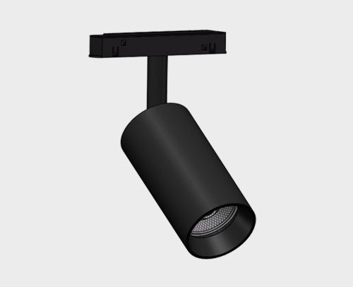 Трековый магнитный светильник Italline Atom (Атом) IT012-5027 black 3000K