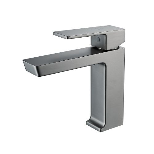 Смеситель Rose R1801T-1 на раковину серый