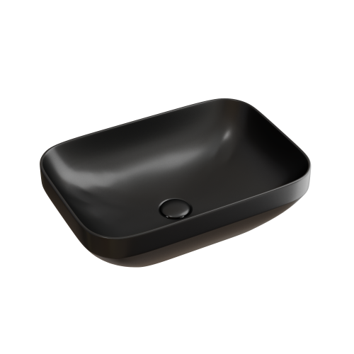 Раковина Ceramica Nova ELEMENT 50 см CN6055MB накладная цвет черный матовый
