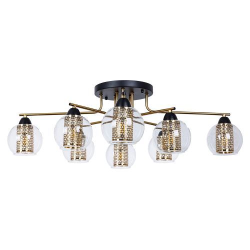 Люстра потолочная Arte Lamp MANCHESTER (МАНЦХЕСТЕР) A7045PL-8BK
