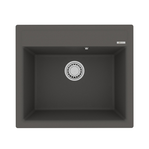Кухонная мойка LeMark Hanka 570 9910017 57х50 цвет серый поверхность матовая
