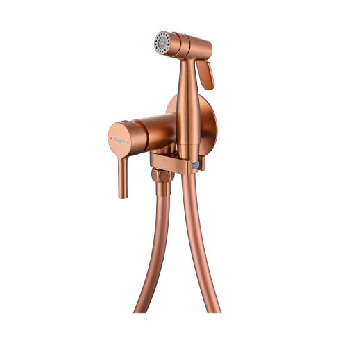 Гигиенический душ со смесителем Raglo R20.54.33 медь матовая