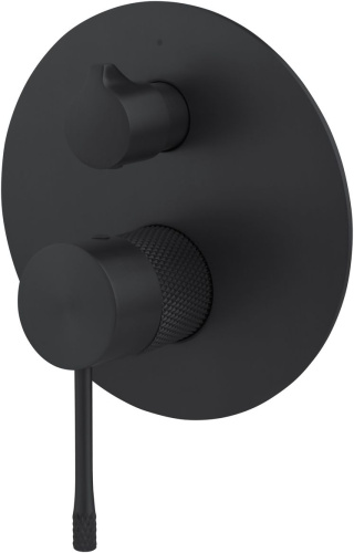 Смеситель для ванны с душем Allen Brau Priority 5.31C11-31 встраиваемый в стену черный без термостата