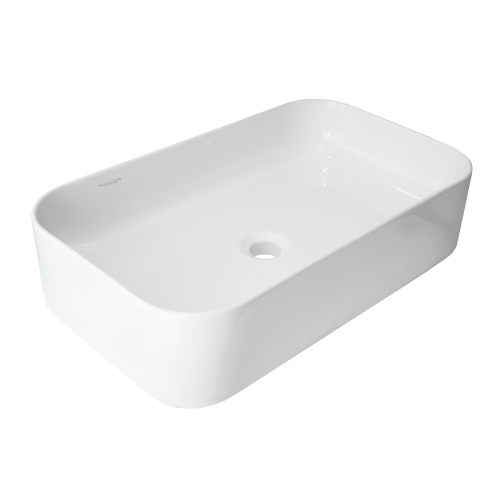 Раковина Sanita Luxe Infinity Slim 60 см WB.CT/Infinity/60-N.Slim/WHT.G/S1 накладная цвет белый