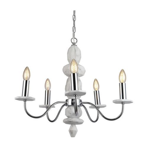 Люстра подвесная Arte Lamp Litizia (Литизиа) A6062LM-5WH