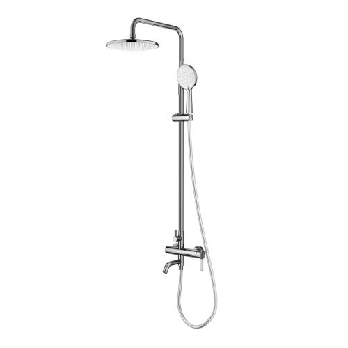 Душевая стойка Splenka S221.24.05 настенная цвет сатин