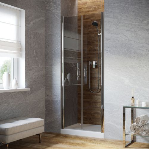 Душевая дверь Vegas-Glass E2P LUX E2P LUX 90 8 7 90х200 стекло тонированное профиль хром глянцевый