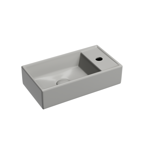 Раковина Ceramica Nova ELEMENT 42 см CN6051LMH подвесная цвет антрацит матовый