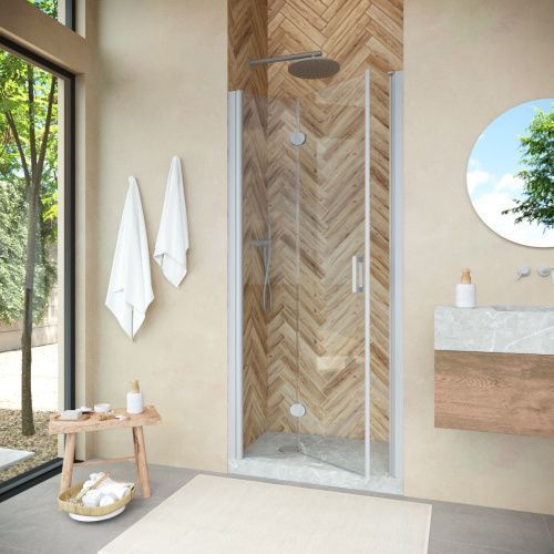 Душевая дверь Vegas-Glass GPS NOVO GPS NOVO 95 07 crystalvision L 95х190 стекло прозрачное профиль хром