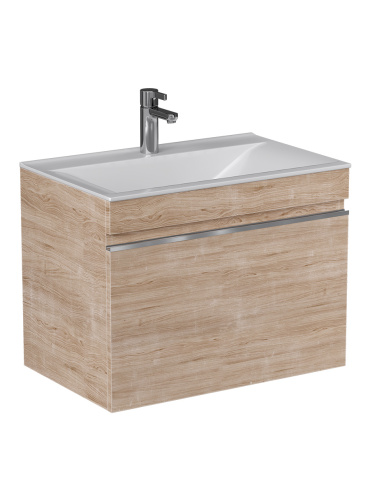 Тумба под раковину Velvex PULSUS tpPUL.70-25 70х43х52 подвесная цвет дуб сонома