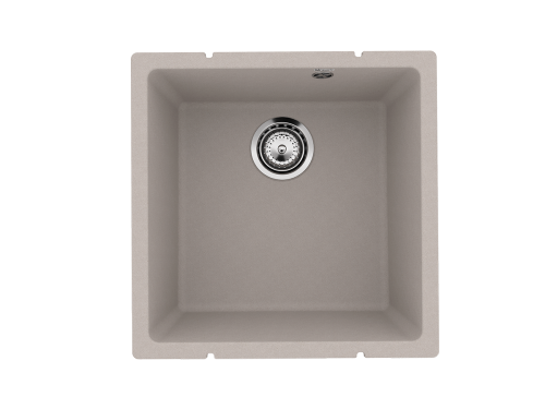 Кухонная мойка Ulgran Quartz Under 400-10 45х45 цвет песок
